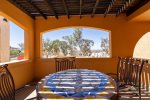 La Hacienda in San Felipe rental home - table for games or relaxing outside